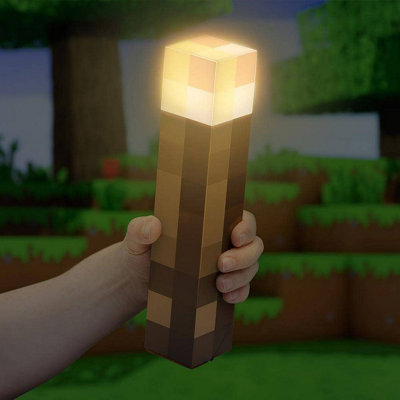 EXCLUSIVE Minecraft Light-Up Wall Torch