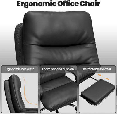 500lbs Big And Tall Reclining Office Chair, Ghana