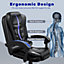 Executive Office Chair Ergonomic Recliner Computer Chair with Tilt Function for Home Office Working