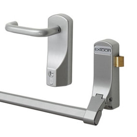 Exidor 296 Single Door Panic Bar with Lever Operated Outside Access Device