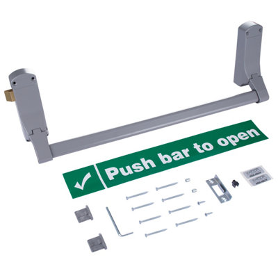 Exidor 296 Single Door Panic Bar with Mechanical Codelock Outside Access Device