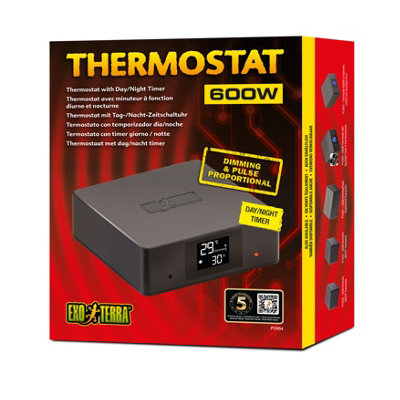 Exo Terra Dimming / Pulse Thermostat 600w Day & Night
