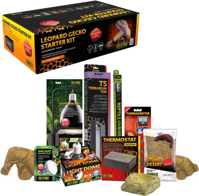Exo Terra Leopard Gecko Vivarium Accessory Kit