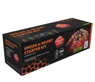 Exo Terra Spider Invert Accessory Habitat Starter Kit