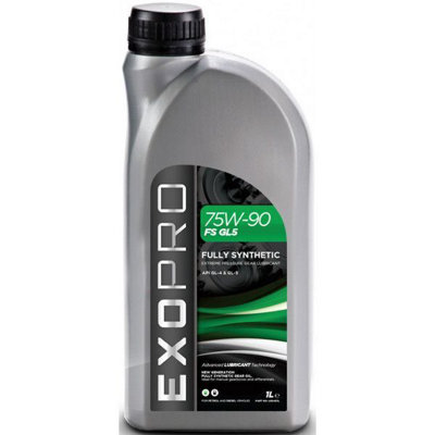 Exopro FS GL5 1L Car Gear Oil Lubricant 1 Litre 75W90 Fully Synthetic U304S1L