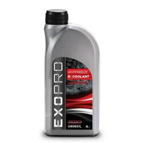 Exopro Longlife 1L Antifreeze Coolant 1 Litre Red 5 Year Protection U906S1L