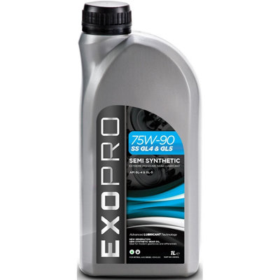 Exopro SS GL4 GL5 1L Gear Oil Lubricant 1 Litre 75W90 Semi Synthetic U301S1L