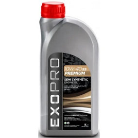 Exopro SS Premium 1L Car Engine Oil 1 Litre 10W40 Semi Synthetic U211S1L
