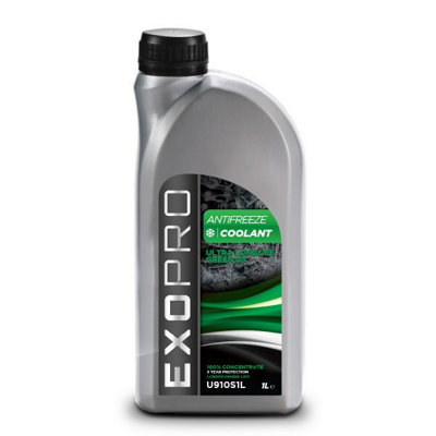 Exopro Ultra Longlife 1L Antifreeze Coolant 1 Litre Green Concentrate U910S1L