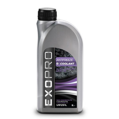 Exopro Ultra Longlife 1L Antifreeze Coolant 1 Litre Lilac Concentrate U912S1L