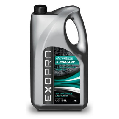 Exopro Ultra Longlife 5L Antifreeze Coolant 5 Litre Blue Green U911S5L