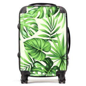 Exotic Palm Leaves Suitcase - Cabin