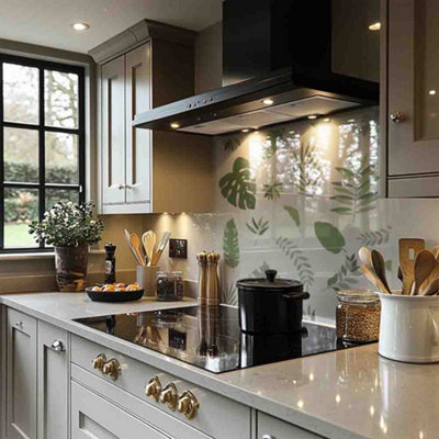 Exotic Tropical Plants Splash Back designer style