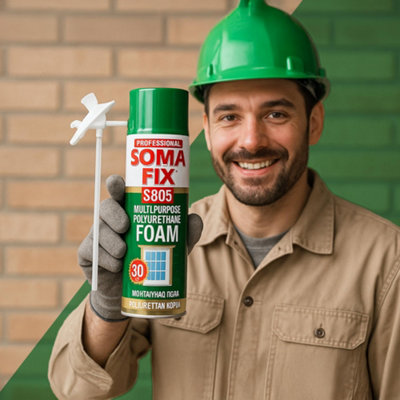 Expanding Foam - Multipurpose Polyurethane Foam Filler for Doors, Pipes ...