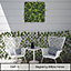 Expanding Wooden Trellis Privacy Screen - 200cm x 100cm - Garden Balcony Fence - Bayberry