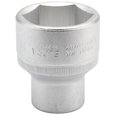 Expert 36mm 1/2" Square Drive Elora Hexagon Socket Sold Loose 24781