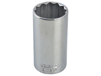 Expert - Bi-Hexagon Deep Socket 1/2in Drive 17mm