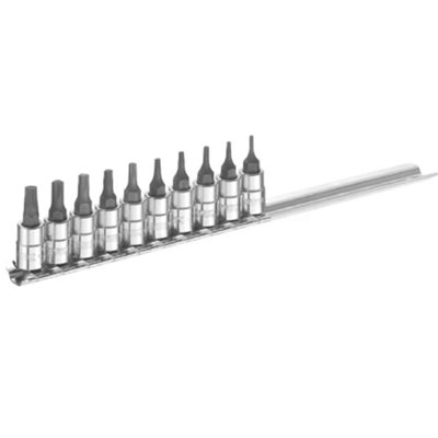 Expert E030703 Socket Set of 10 TORX 1/4in Drive BRIE030703B