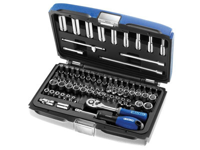 Expert E030707 Socket & Accessory Set of 73 A/F & Metric 1/4in Drive BRIE030707B