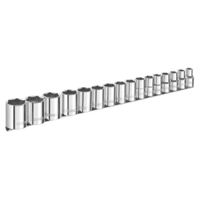 Expert E032902 Socket Set of 16 Metric 1/2in Drive BRIE032902B