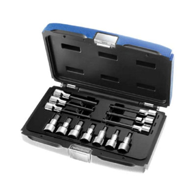 Expert E032906 Hex Bit Socket Set of 13 1/2in Drive BRIE032906B