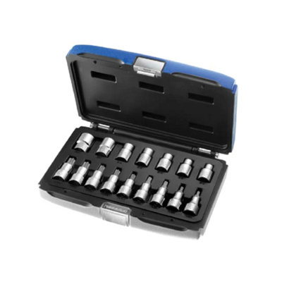 Expert E032907 Socket Set of 16 TORX 1/2in Drive BRIE032907B