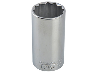 Expert E117283 Bi-Hexagon Deep Socket 1/2in Drive 17mm BRIE117283B