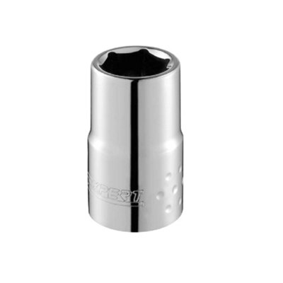 Expert E117296 Hexagon Socket 6 Point Regular 1/4in Drive 6mm BRIE117296B