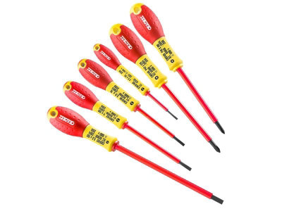 Expert E160910 Insulated Screwdriver Set, 6 Piece BRIE160910B