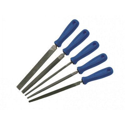 Expert Second Cut File Set, 5 Piece Multi Colour (One Size)