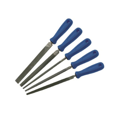 Expert Second Cut File Set, 5 Piece