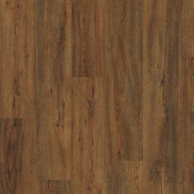 Expona Commercial 4079 Roasted Oak Dark Brown Wood Effect Glue Down ...