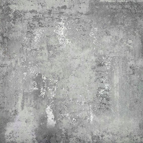 Exposed Industrial Texture Grey Wallpaper 50104