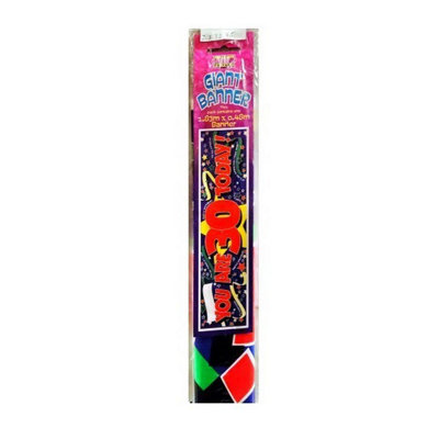 Expression Factory You Are 30th Today Stars Banner Multicoloured (One Size)