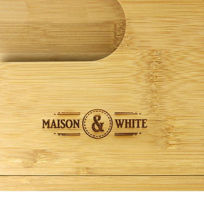 Extendable Bamboo Bathtub Caddy - M&W - 5