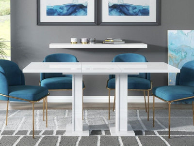 Small 8 deals seater dining table