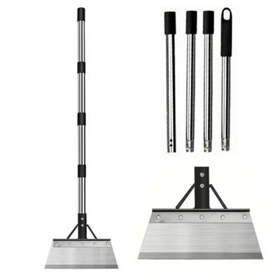 Extendable Garden Moss Scraper with Stainless Steel Handle Up to 165cm