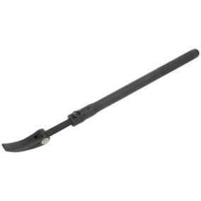 Extendable Heavy Duty Pry Bar - 600mm to 915mm - 180 degree Adjustable Locking Head