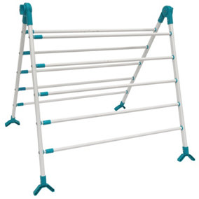 Extendable Over The Bath Clothes Airer Dryer Folding Horse Drying Rack