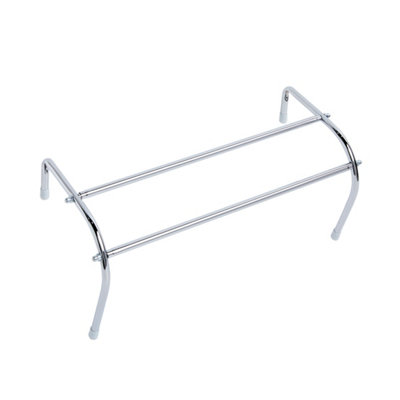 Extendable Radiator Towel Rail Airer in Chrome DIY at B Q