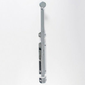 Extended Surface Mounted Flat Door Bolt Lock 355 x 36mm Polished Chrome