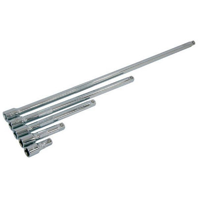 Extension Bars - 5 Piece Set 3/8 inch Extra Long Wobble End (Neilsen CT1234)