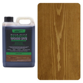 Exterior Wood Dye - Dark Pine Pine 5ltr - Littlefair's