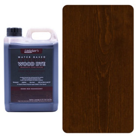 Exterior Wood Dye - Dark Red Mahogany 2.5ltr - Littlefair's