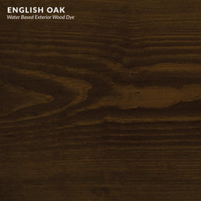 Exterior Wood Dye - English Oak 15ml Tester Pot - Littlefair's