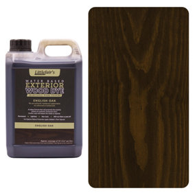 Exterior Wood Dye - English Oak 2.5ltr - Littlefair's