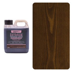 Exterior Wood Dye - French Oak 1ltr - Littlefair's