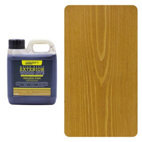 Exterior Wood Dye - Golden Pine 1ltr - Littlefair's