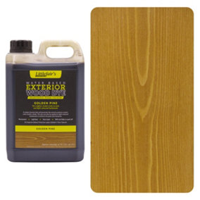 Exterior Wood Dye - Golden Pine 2.5ltr - Littlefair's