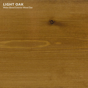 Exterior Wood Dye - Light Oak 15ml Tester Pot - Littlefair's